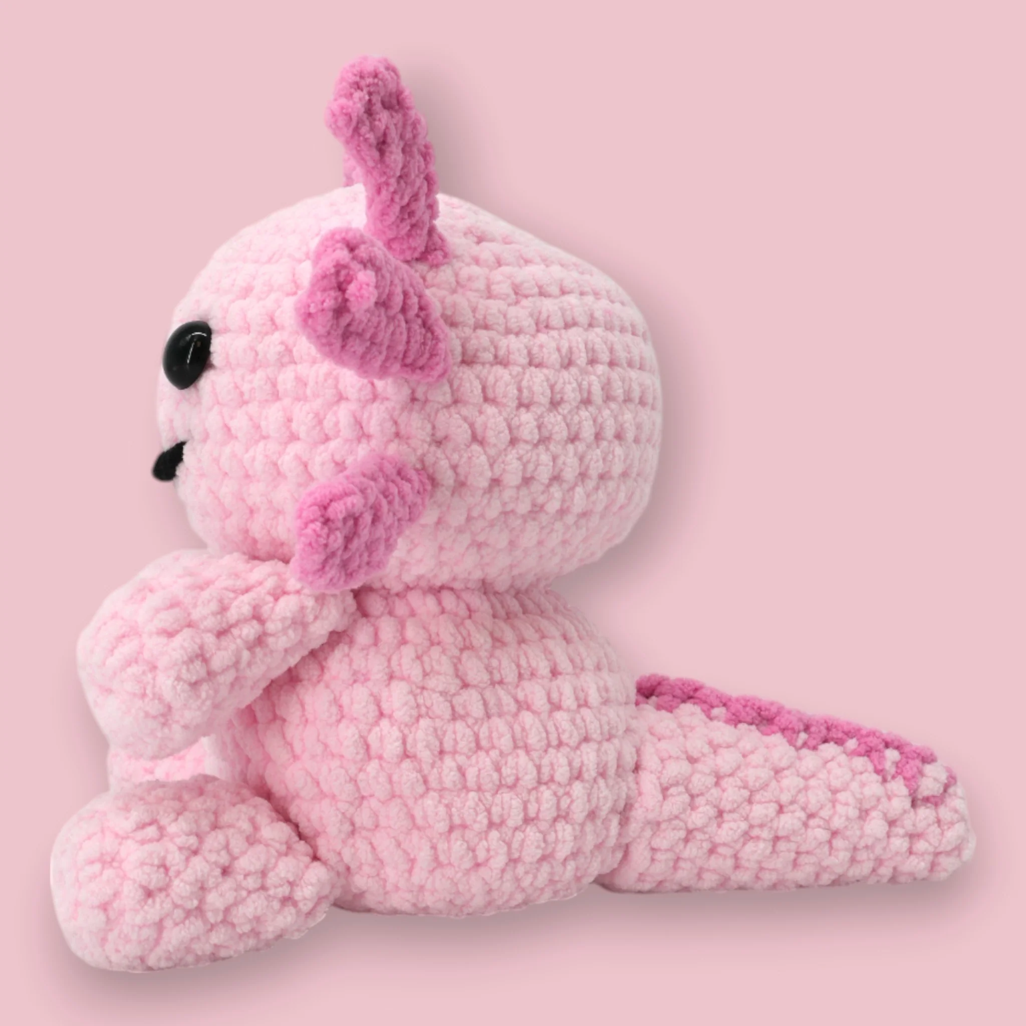 Crochet Axolotl Kit - Alexia the Axolotl Plushie - Image 9