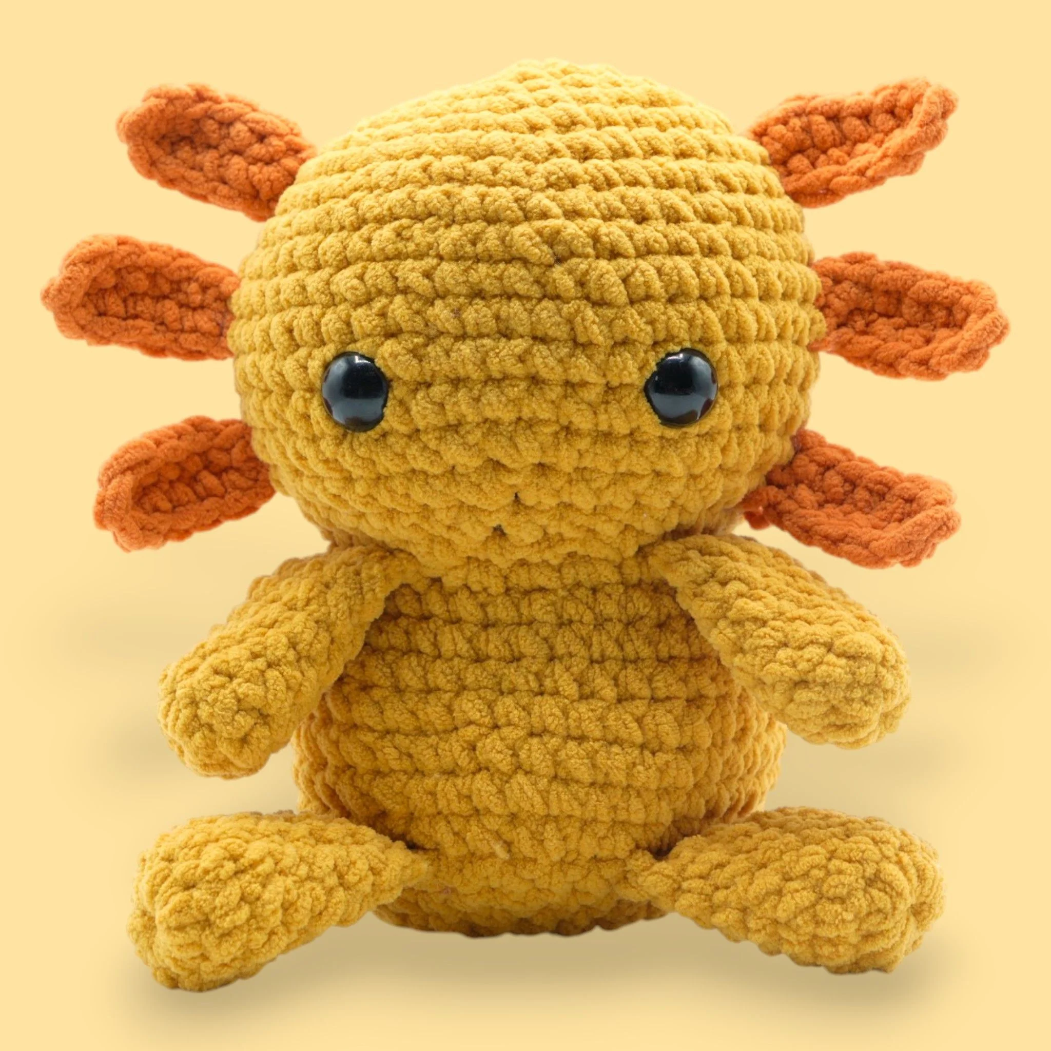 Crochet Axolotl Kit - Alexia the Axolotl Plushie - Image 3