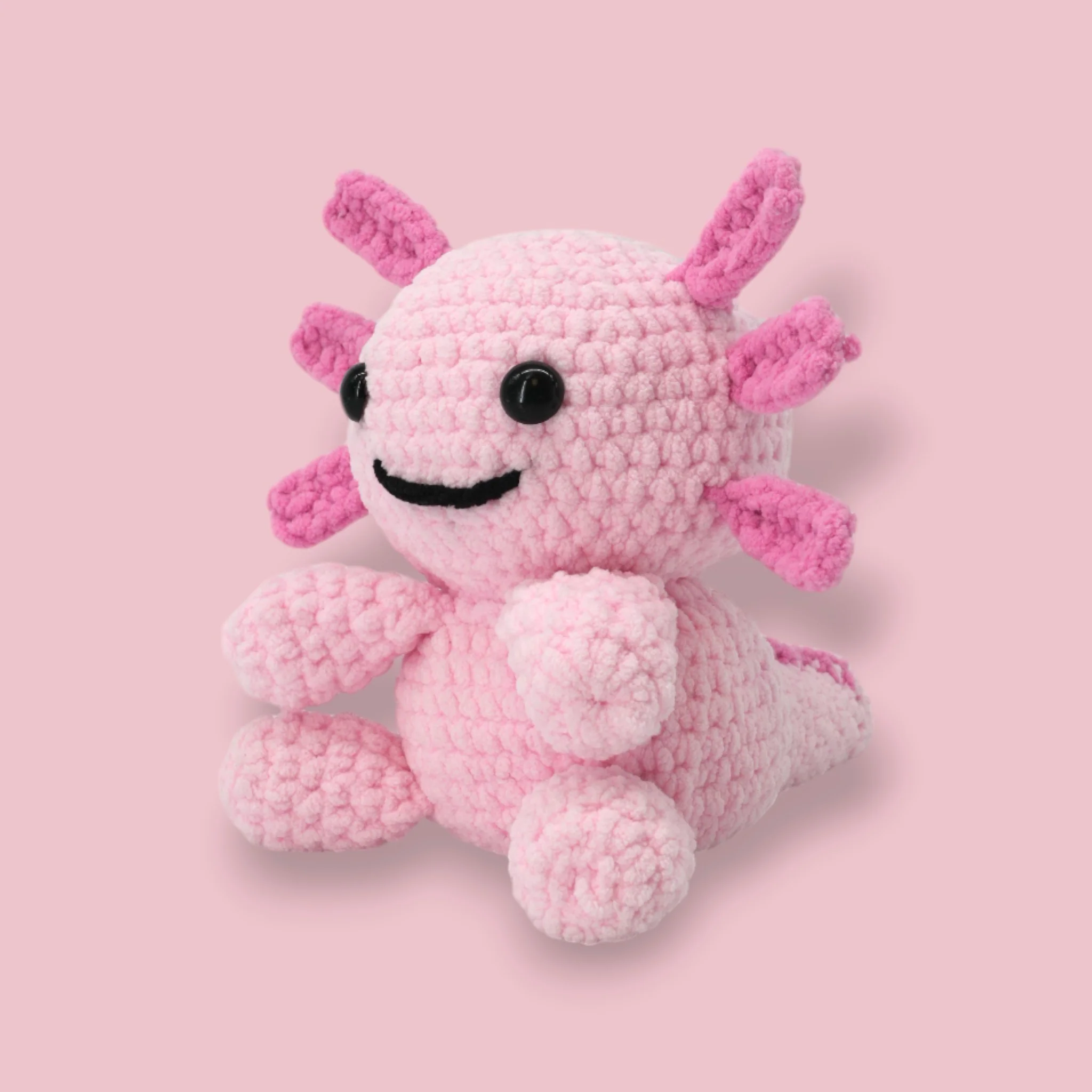 Crochet Axolotl Kit - Alexia the Axolotl Plushie - Image 8