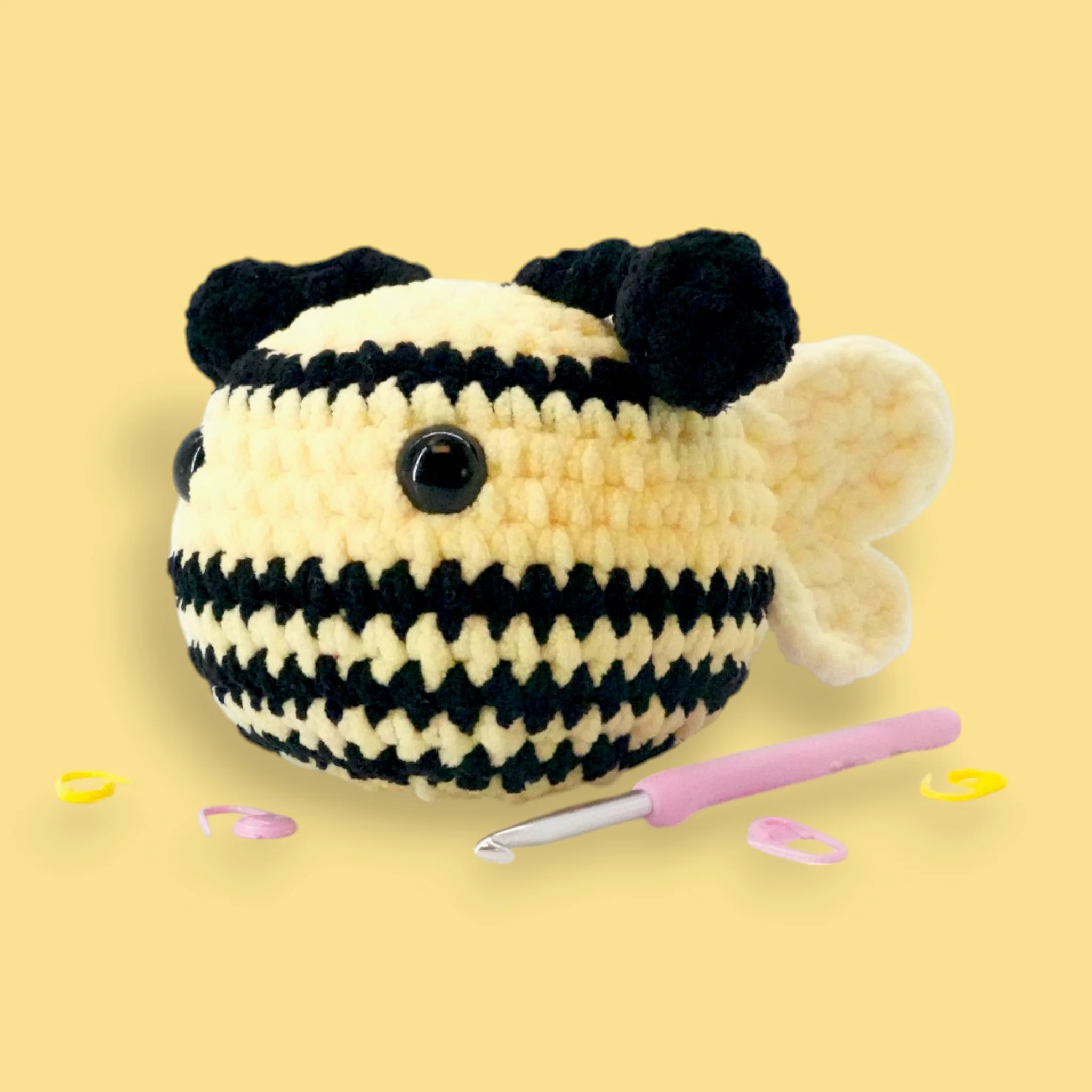 Crochet Bee Kit - Brent the Bee - Image 8
