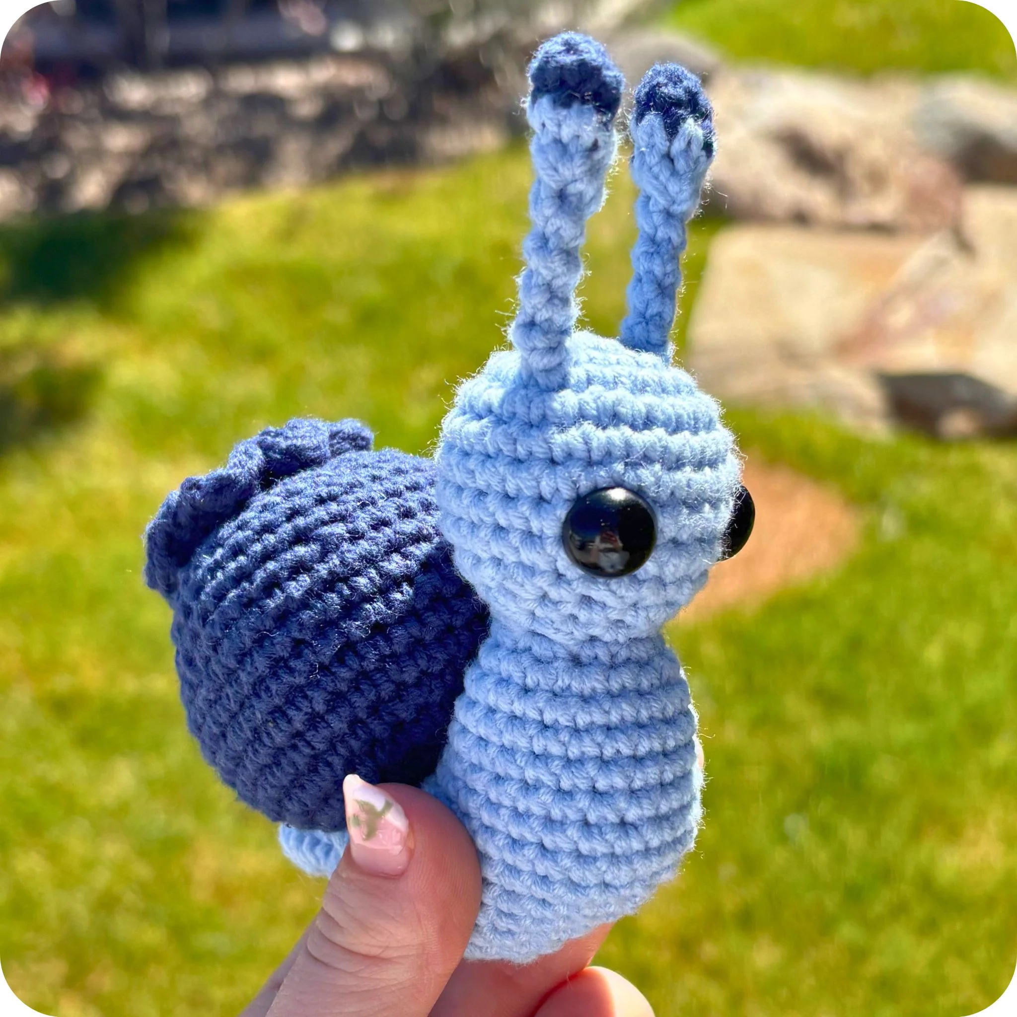 Crochet Blueberry Snail Pattern - Image 2