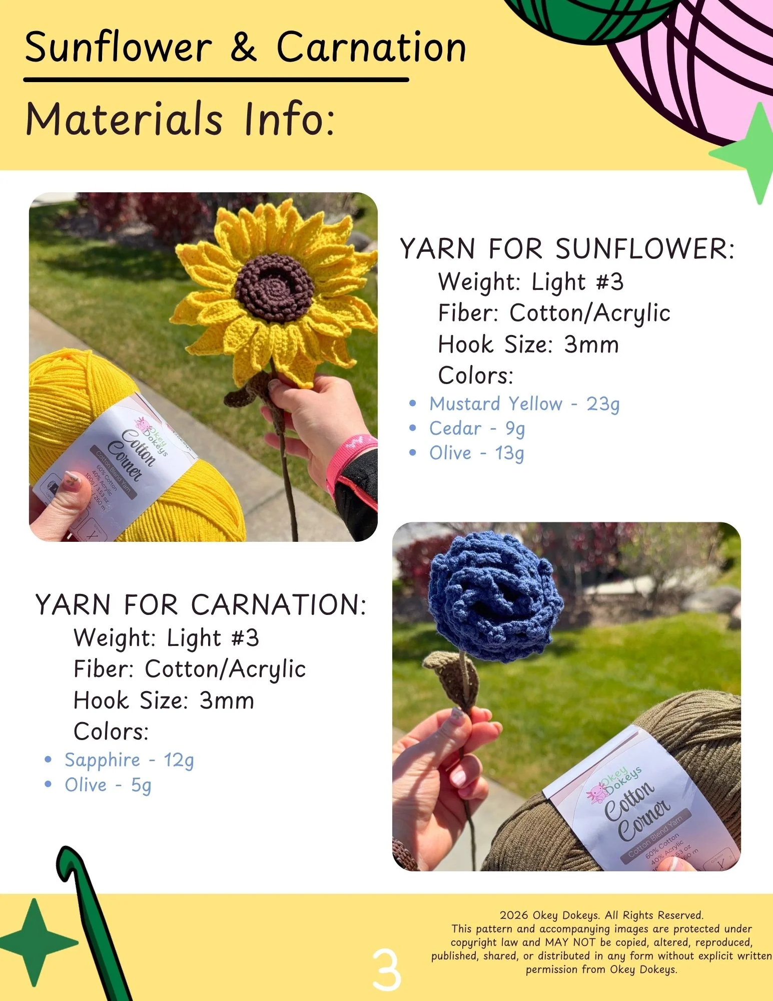 Crochet Flower Bouquet Pattern - Image 4