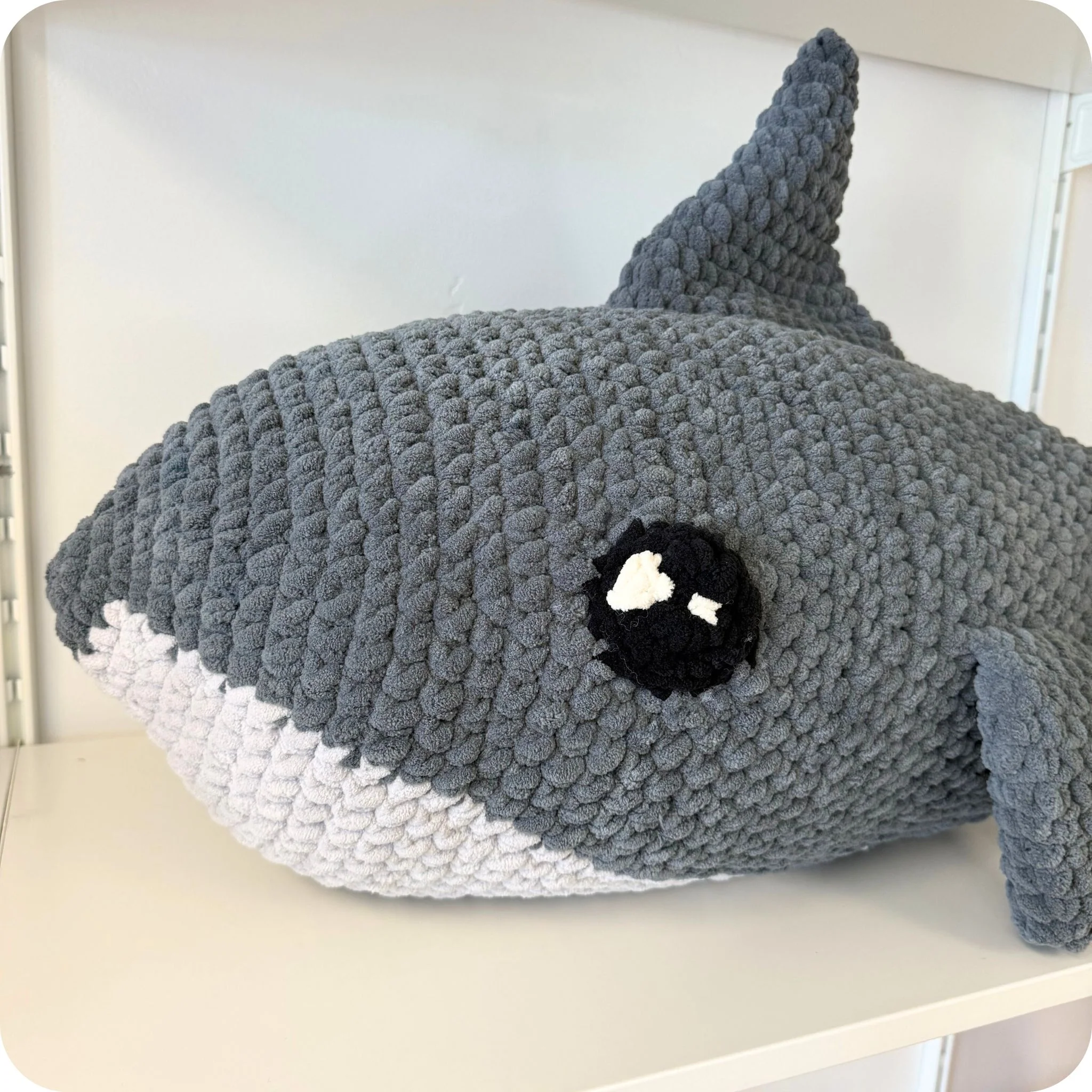 Jumbo Crochet Shark Pattern - Image 2