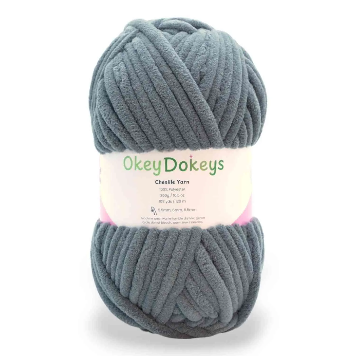 Jumbo Velvet Chenille Yarn - #7 - 300g Skeins - Image 29