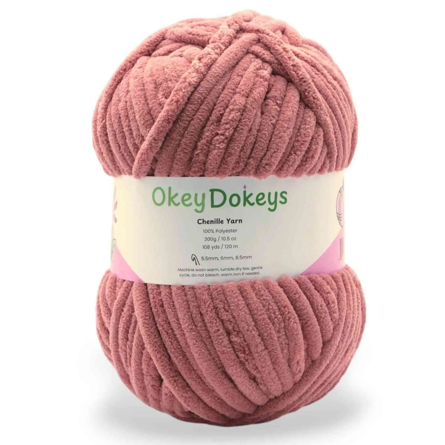Jumbo Velvet Chenille Yarn - #7 - 300g Skeins - Image 5
