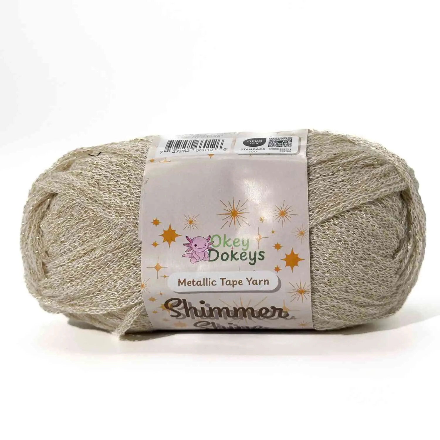Metallic Shimmer Ribbon Yarn – Lightweight Tube Tape Yarn for Crochet Bags, Accessories & Decorative Projects (100g) - Image 14