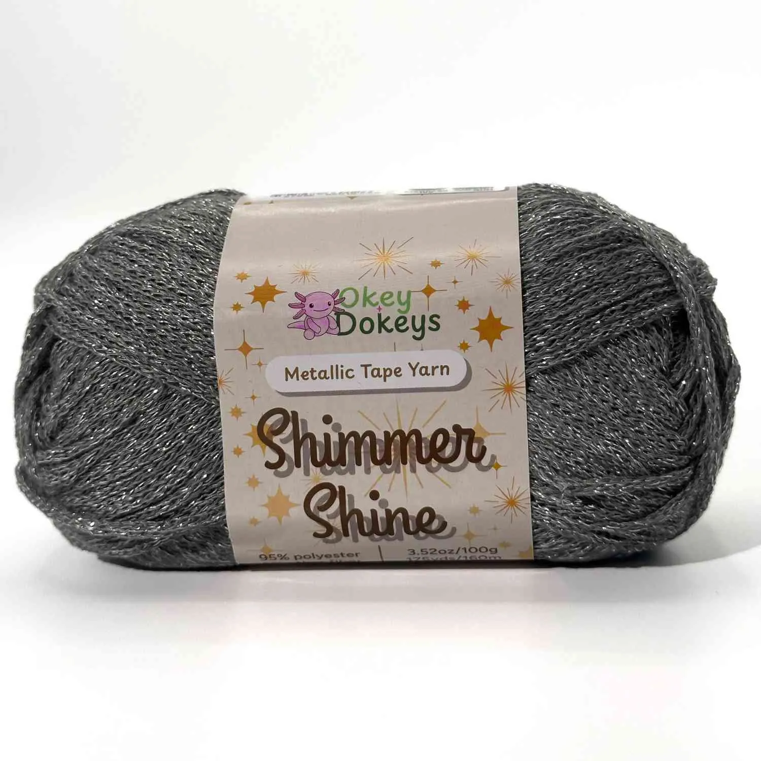 Metallic Shimmer Ribbon Yarn – Lightweight Tube Tape Yarn for Crochet Bags, Accessories & Decorative Projects (100g) - Image 38