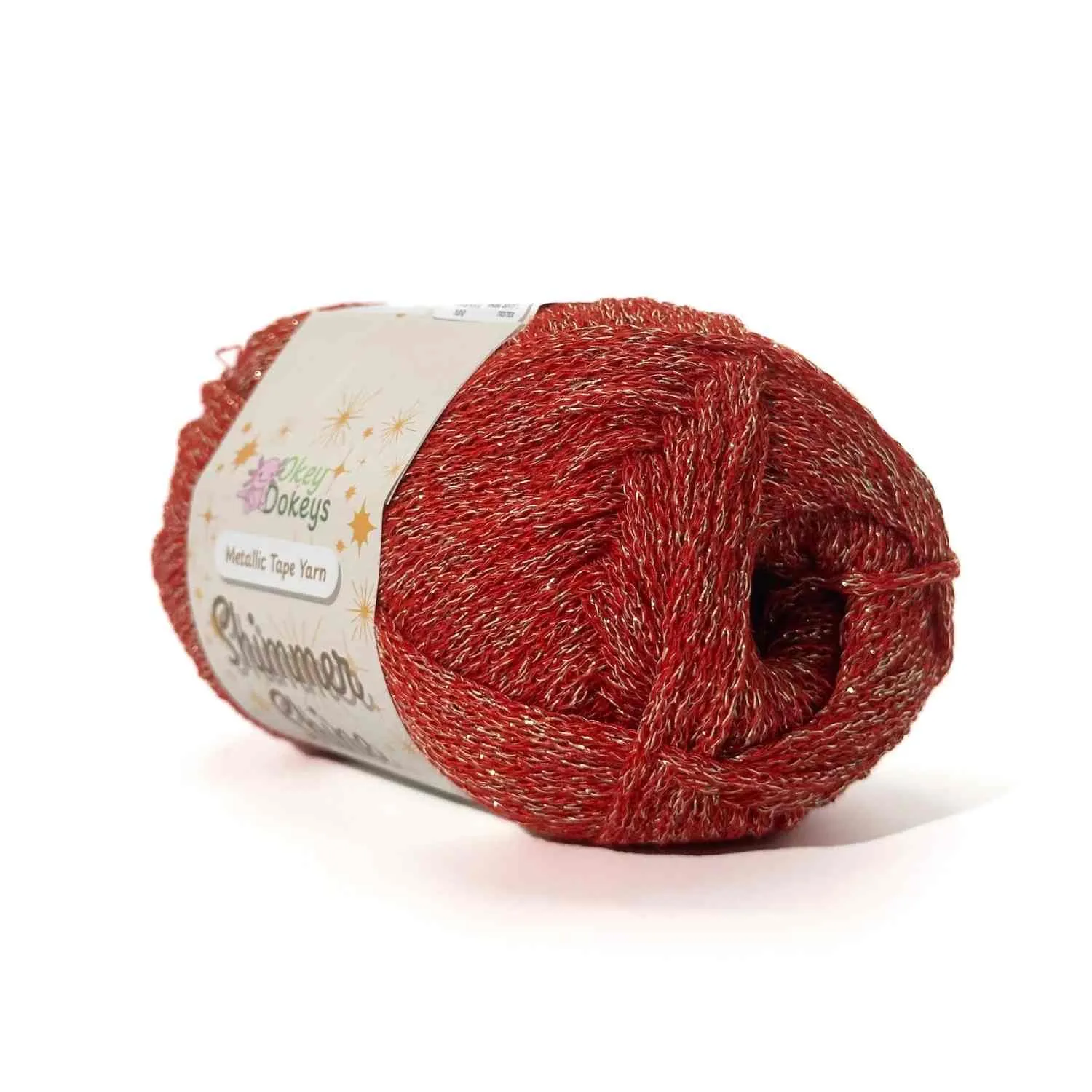 Metallic Shimmer Ribbon Yarn – Lightweight Tube Tape Yarn for Crochet Bags, Accessories & Decorative Projects (100g) - Image 54