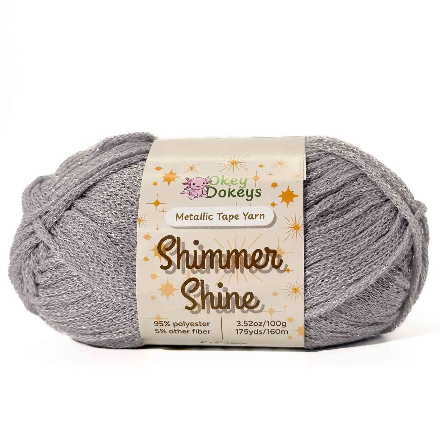 Metallic Shimmer Ribbon Yarn – Lightweight Tube Tape Yarn for Crochet Bags, Accessories & Decorative Projects (100g) - Image 56
