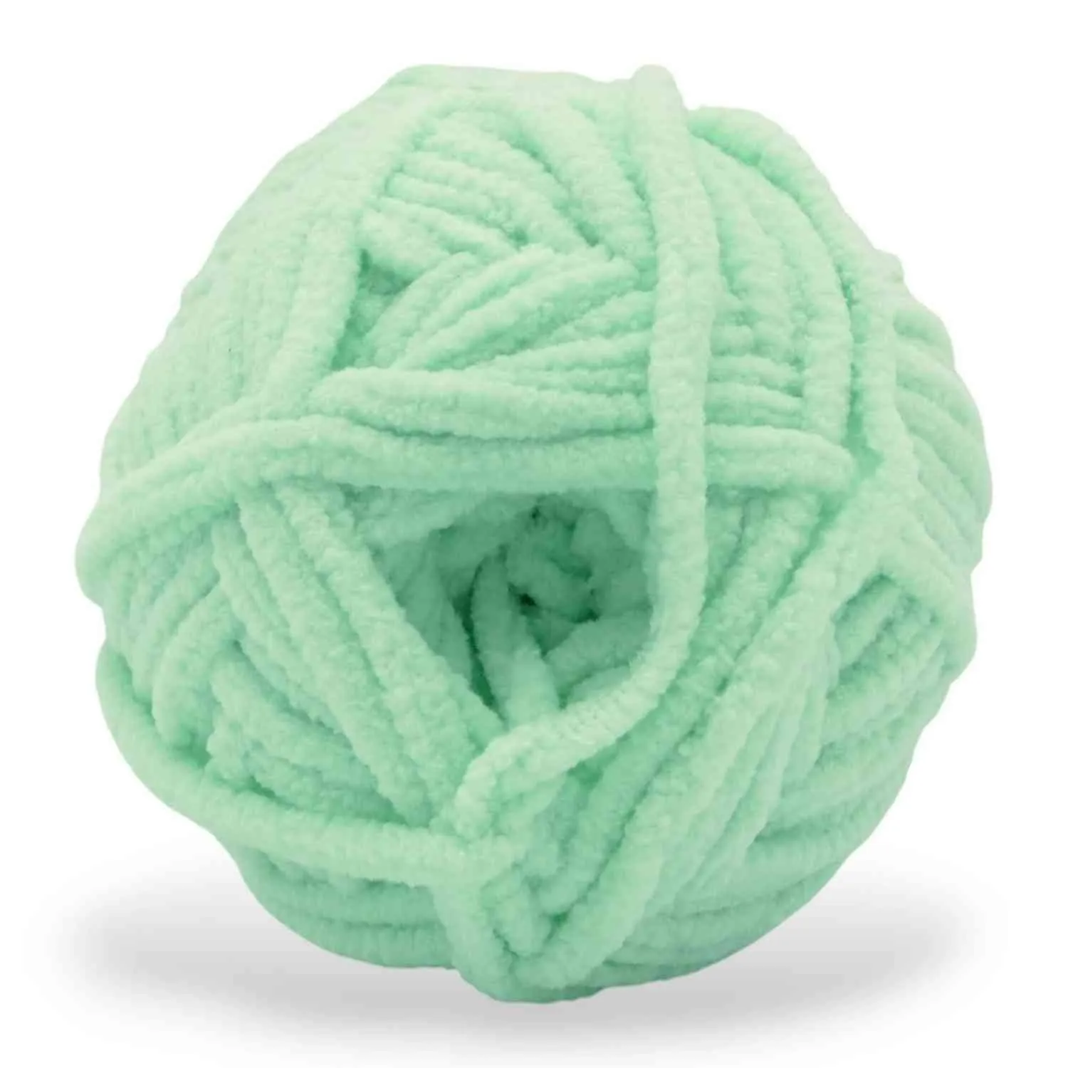 Super Bulky Chenille Yarn #6, 100g Velvet Soft No-Fray Yarn for Crocheting, 50+ Colors - Image 123