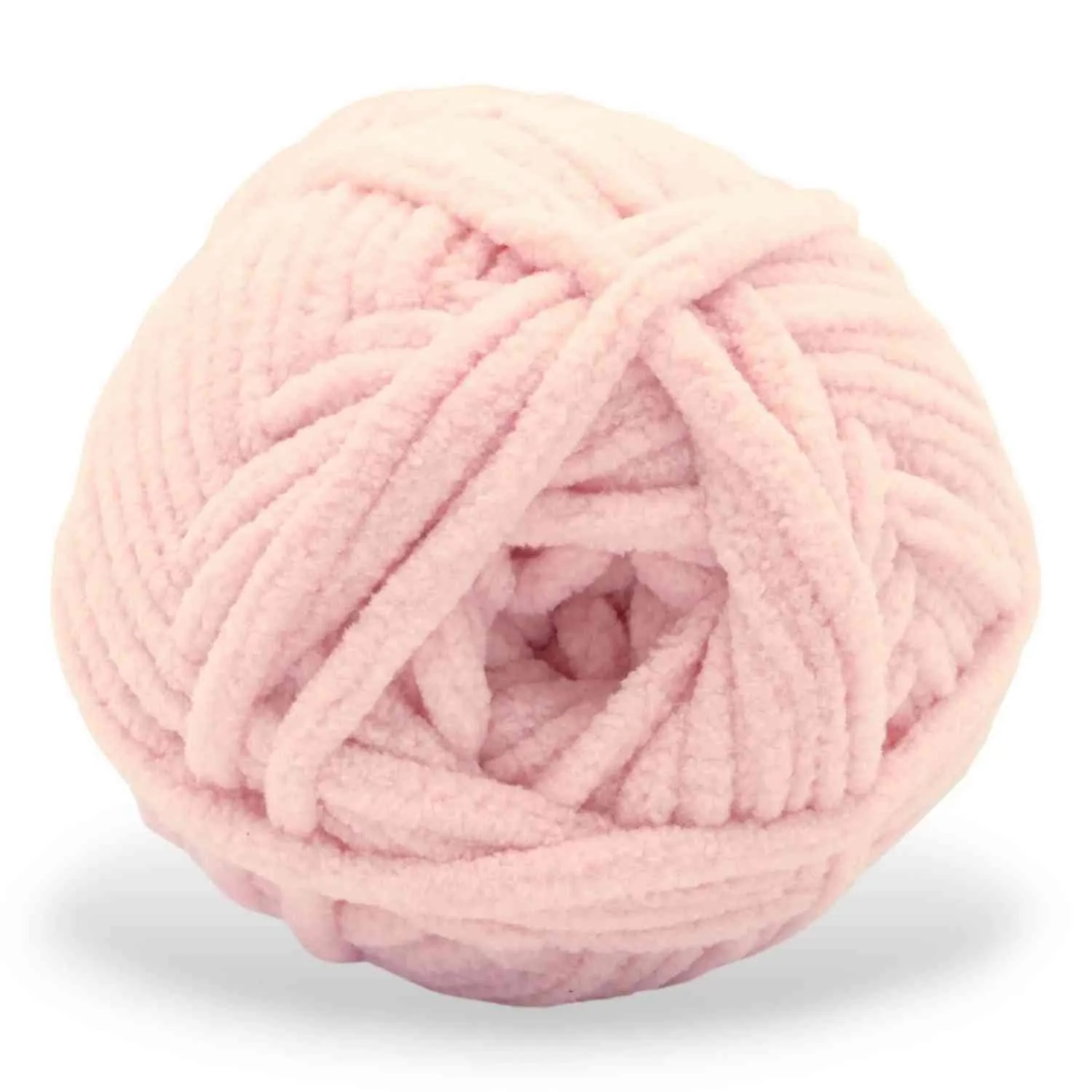 Super Bulky Chenille Yarn #6, 100g Velvet Soft No-Fray Yarn for Crocheting, 50+ Colors - Image 132