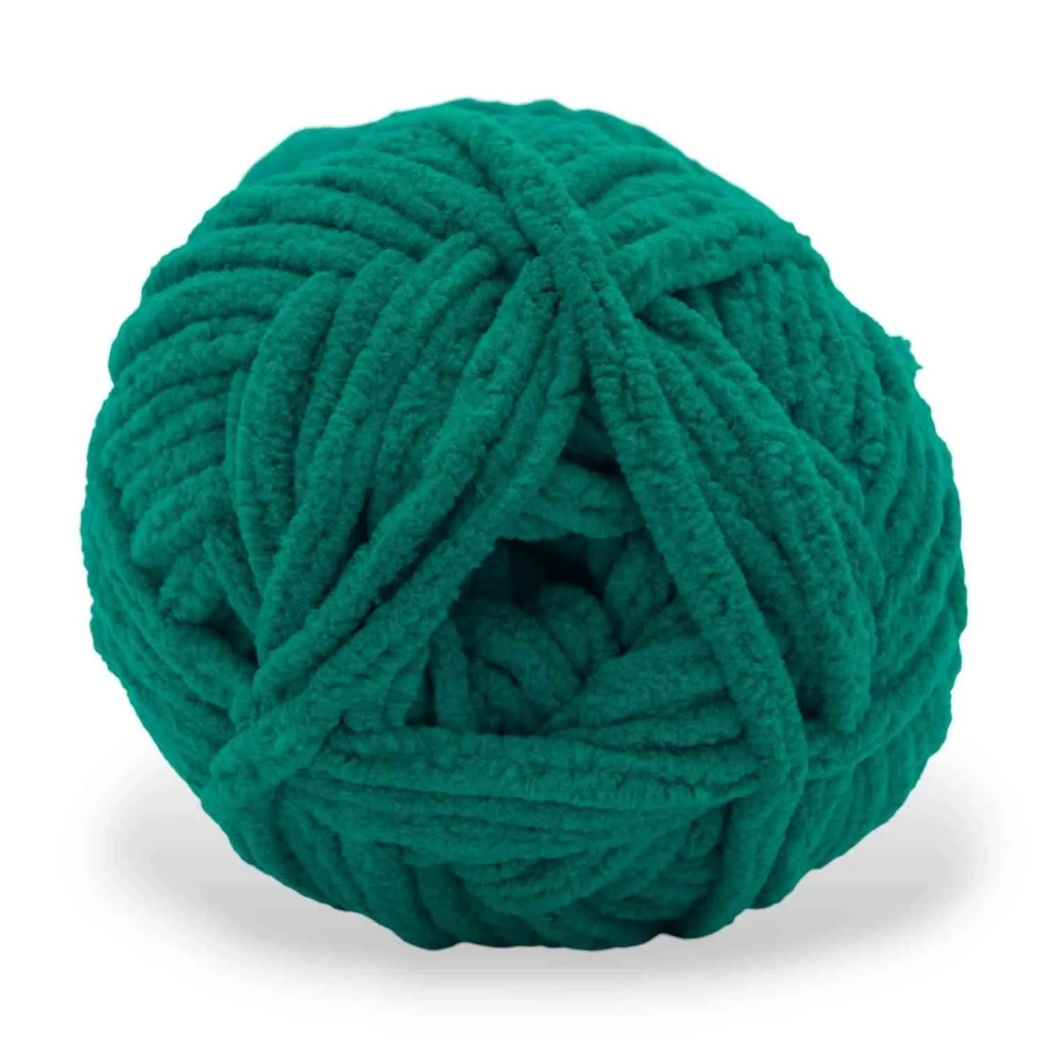 Super Bulky Chenille Yarn #6, 100g Velvet Soft No-Fray Yarn for Crocheting, 50+ Colors - Image 147