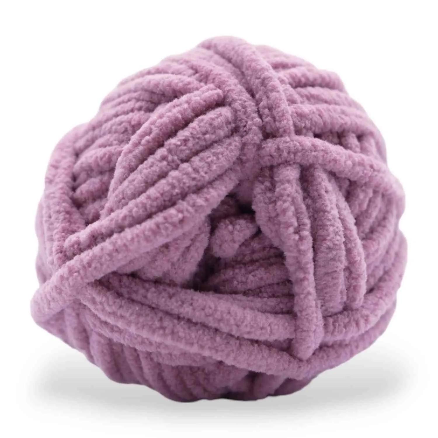 Super Bulky Chenille Yarn #6, 100g Velvet Soft No-Fray Yarn for Crocheting, 50+ Colors - Image 18