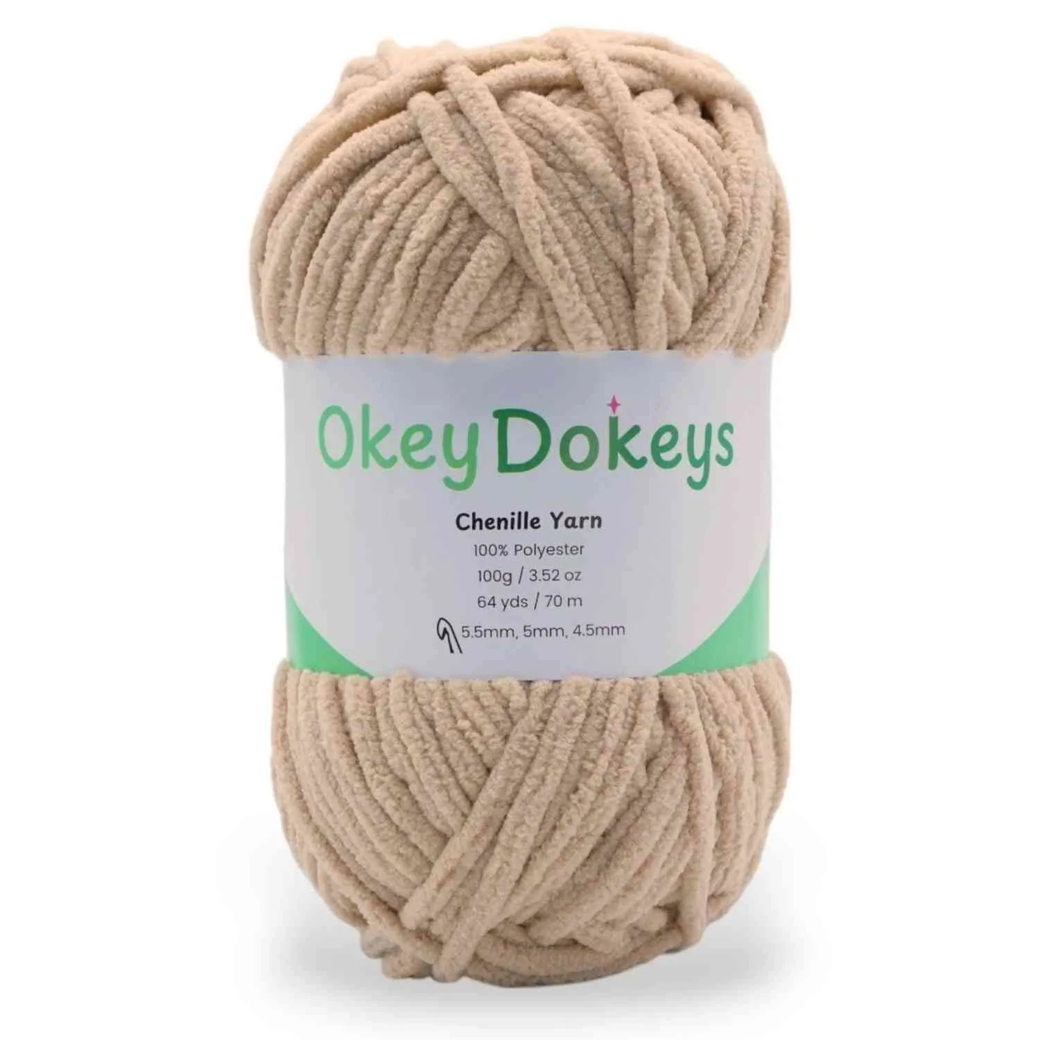 Super Bulky Chenille Yarn #6, 100g Velvet Soft No-Fray Yarn for Crocheting, 50+ Colors - Image 29