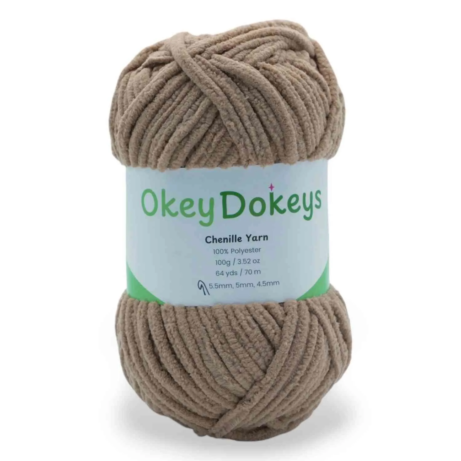 Super Bulky Chenille Yarn #6, 100g Velvet Soft No-Fray Yarn for Crocheting, 50+ Colors - Image 32