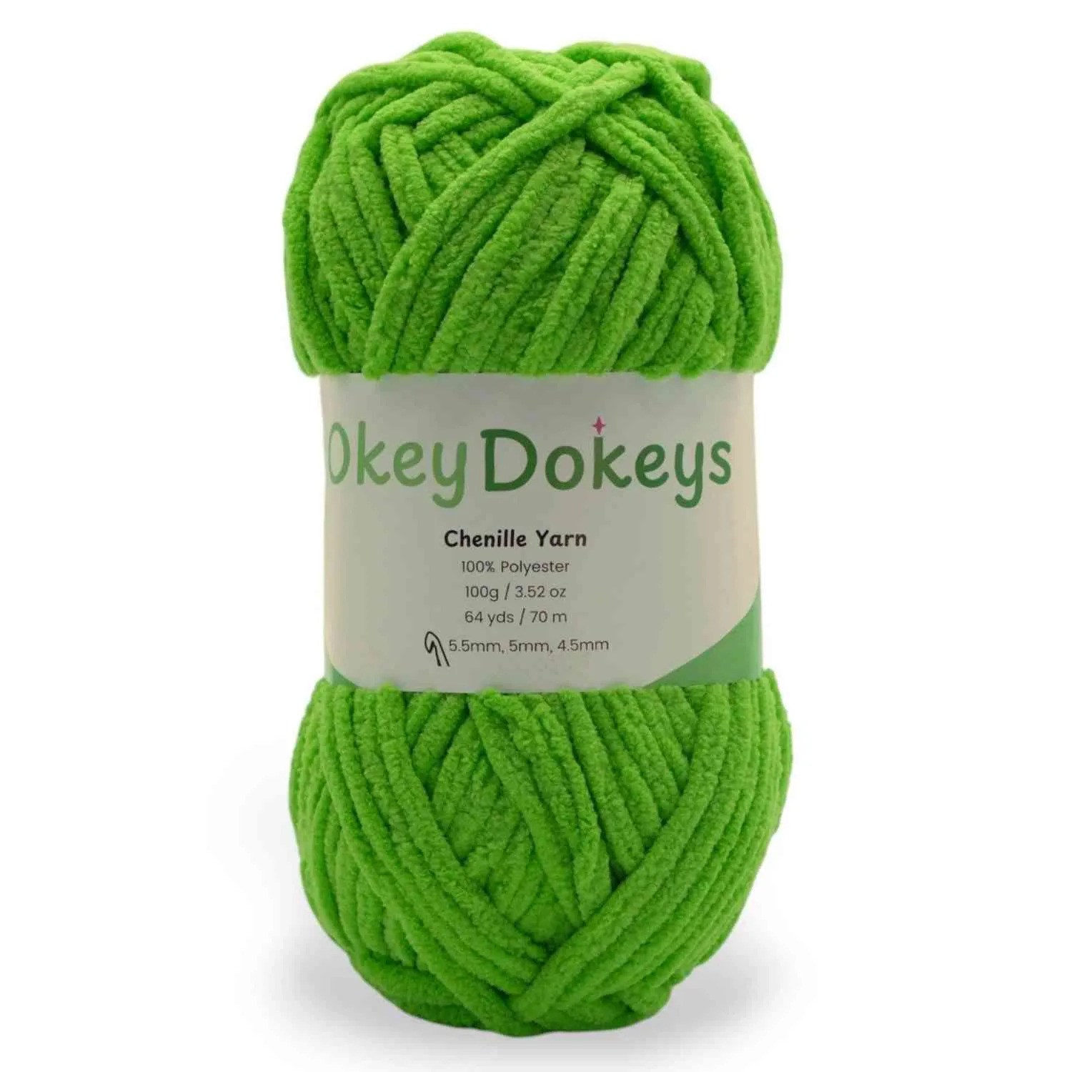 Super Bulky Chenille Yarn #6, 100g Velvet Soft No-Fray Yarn for Crocheting, 50+ Colors - Image 44