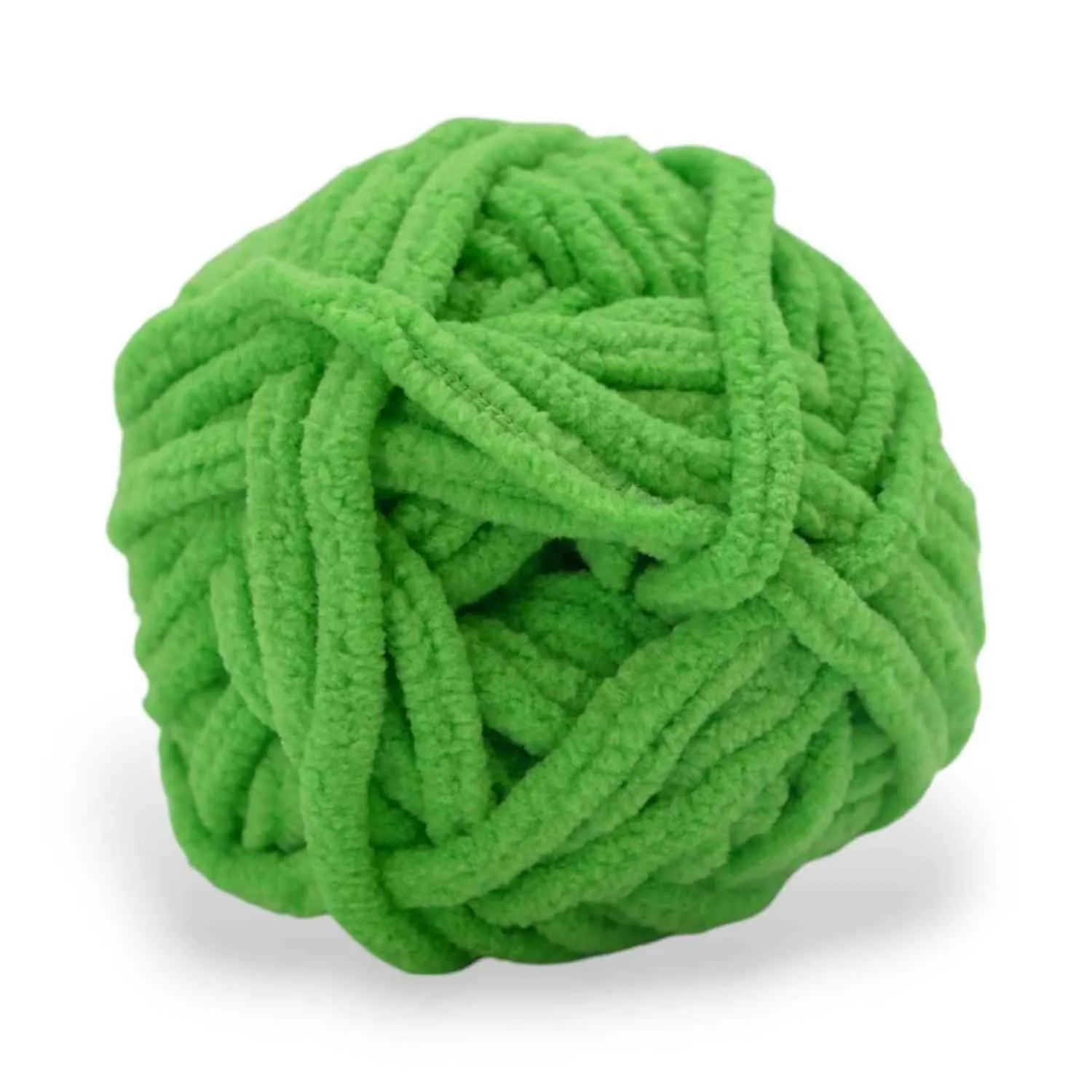 Super Bulky Chenille Yarn #6, 100g Velvet Soft No-Fray Yarn for Crocheting, 50+ Colors - Image 45