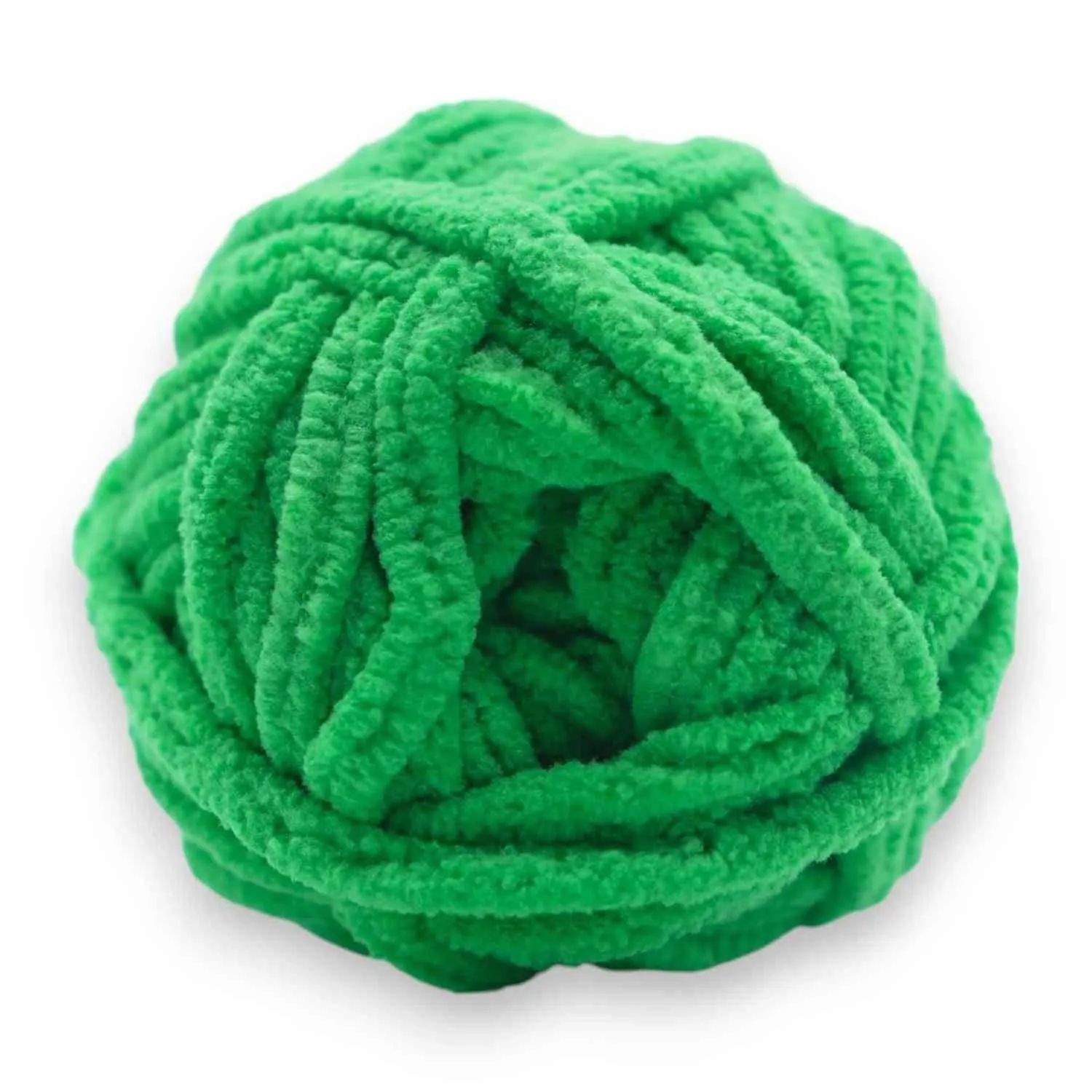Super Bulky Chenille Yarn #6, 100g Velvet Soft No-Fray Yarn for Crocheting, 50+ Colors - Image 48