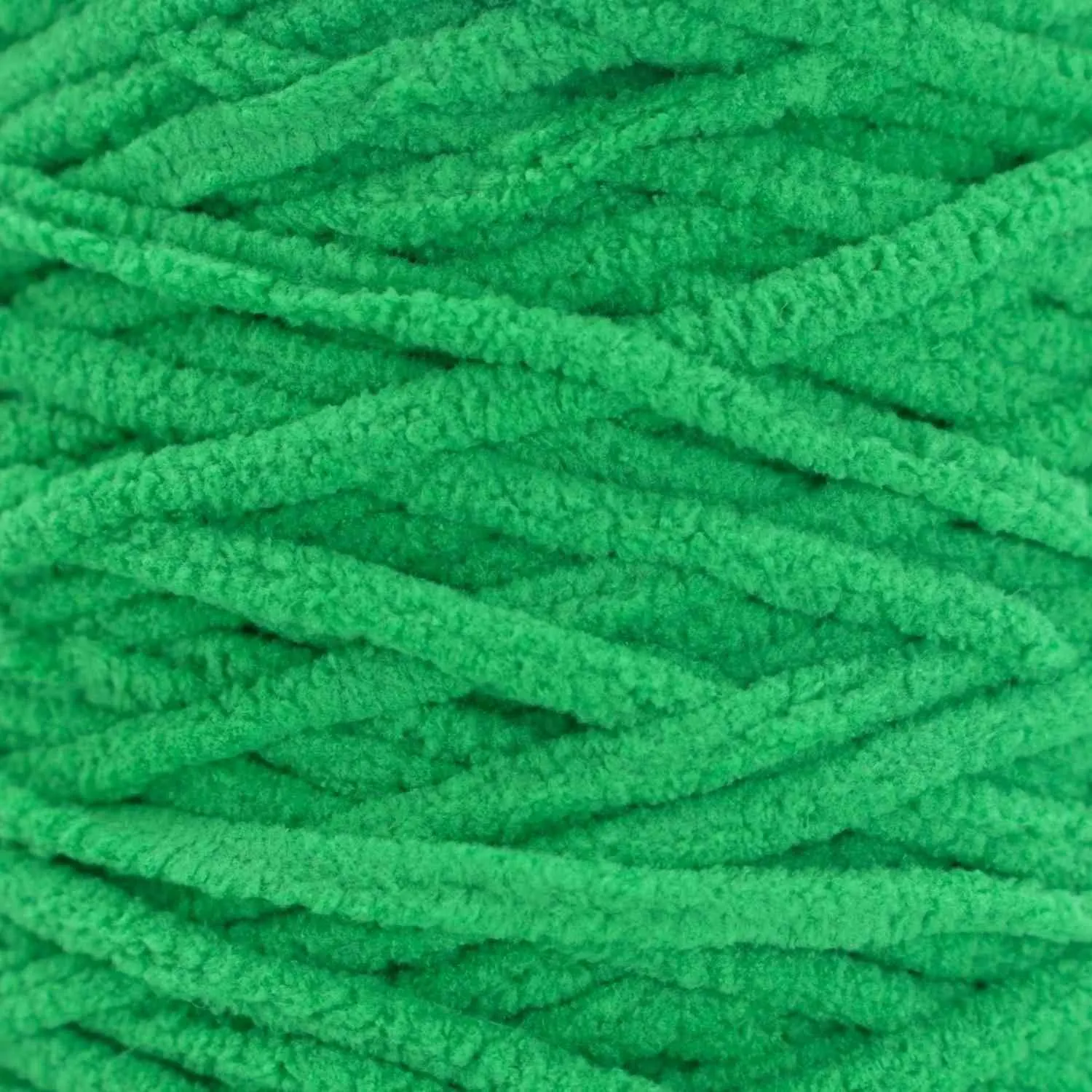 Super Bulky Chenille Yarn #6, 100g Velvet Soft No-Fray Yarn for Crocheting, 50+ Colors - Image 49