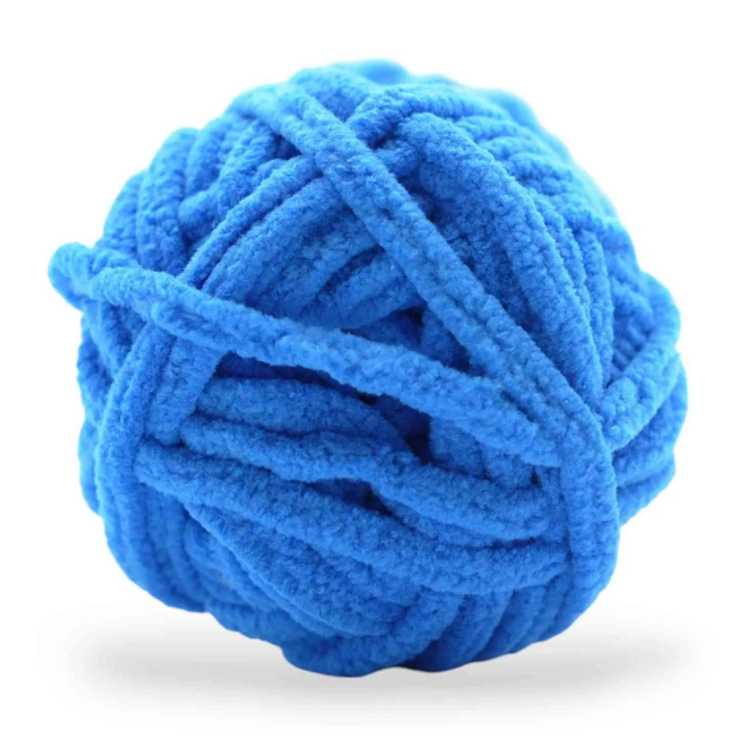 Super Bulky Chenille Yarn #6, 100g Velvet Soft No-Fray Yarn for Crocheting, 50+ Colors - Image 57