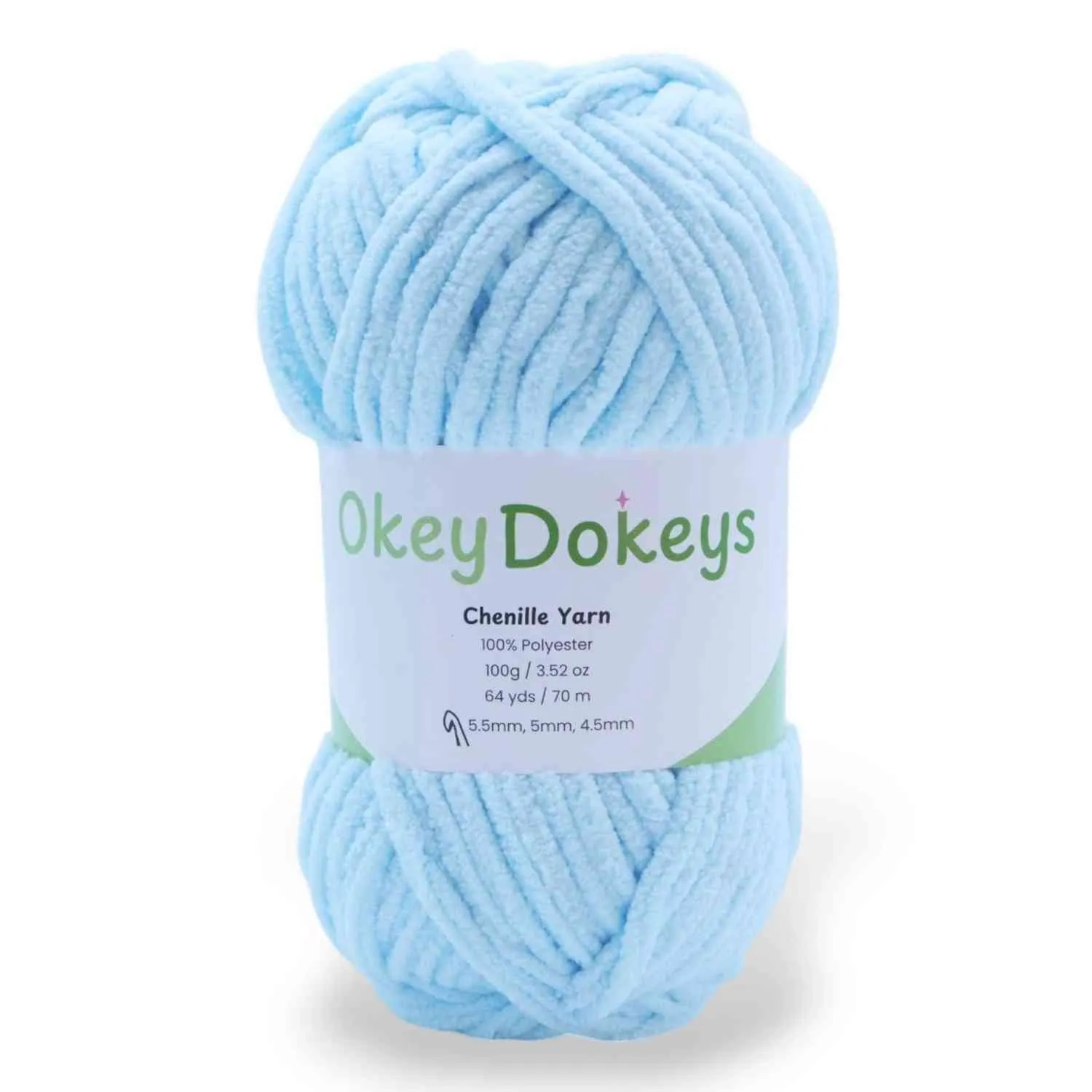 Super Bulky Chenille Yarn #6, 100g Velvet Soft No-Fray Yarn for Crocheting, 50+ Colors - Image 65