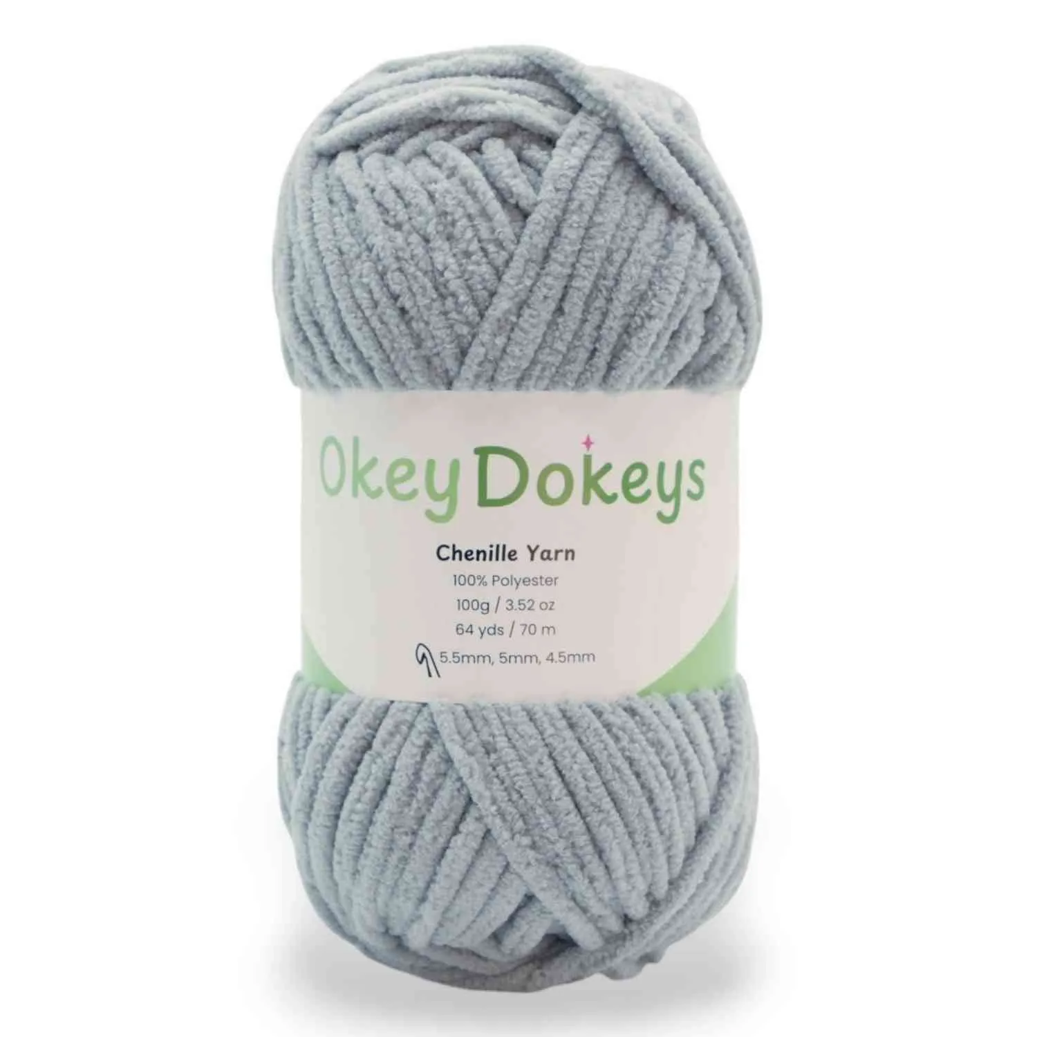 Super Bulky Chenille Yarn #6, 100g Velvet Soft No-Fray Yarn for Crocheting, 50+ Colors - Image 83