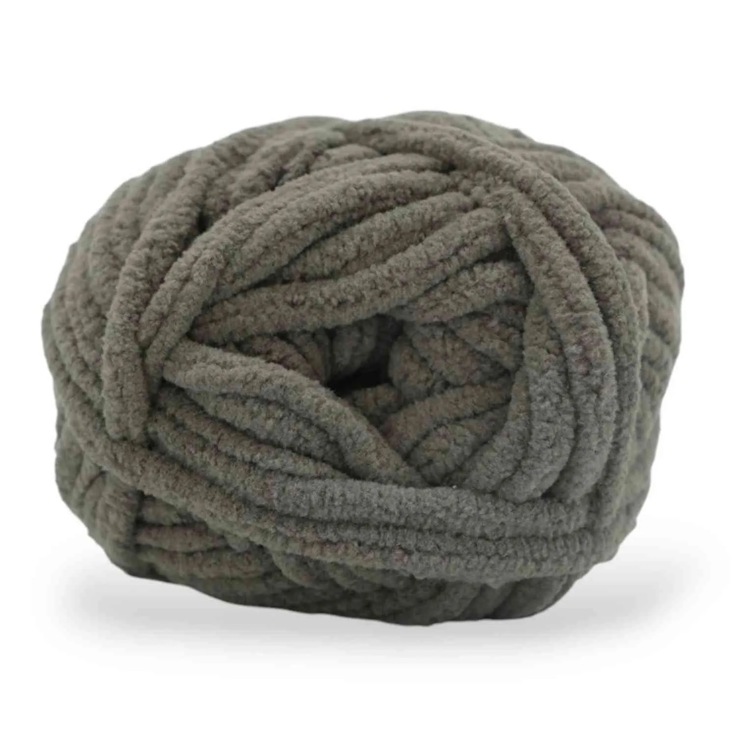 Super Bulky Chenille Yarn #6, 100g Velvet Soft No-Fray Yarn for Crocheting, 50+ Colors - Image 87