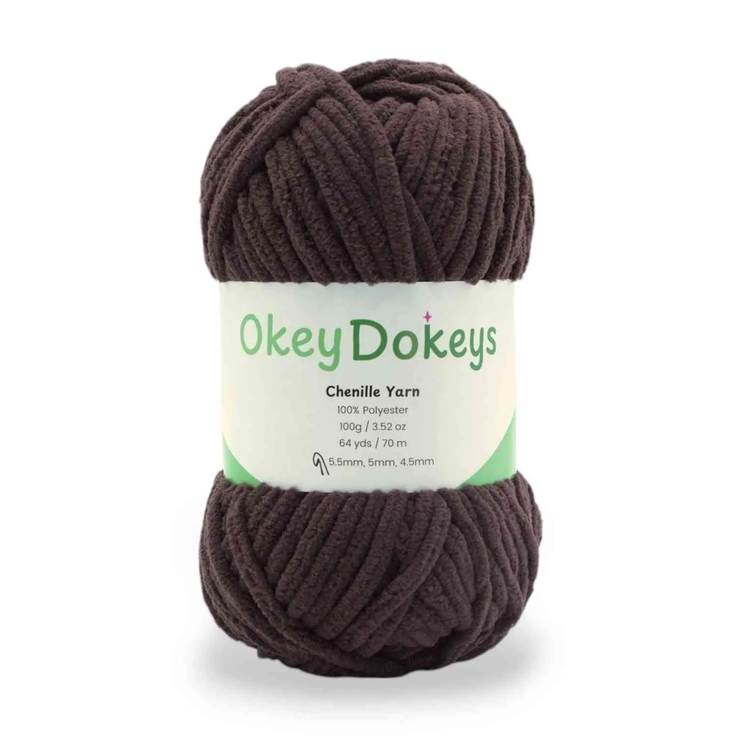 Super Bulky Chenille Yarn #6, 100g Velvet Soft No-Fray Yarn for Crocheting, 50+ Colors - Image 95