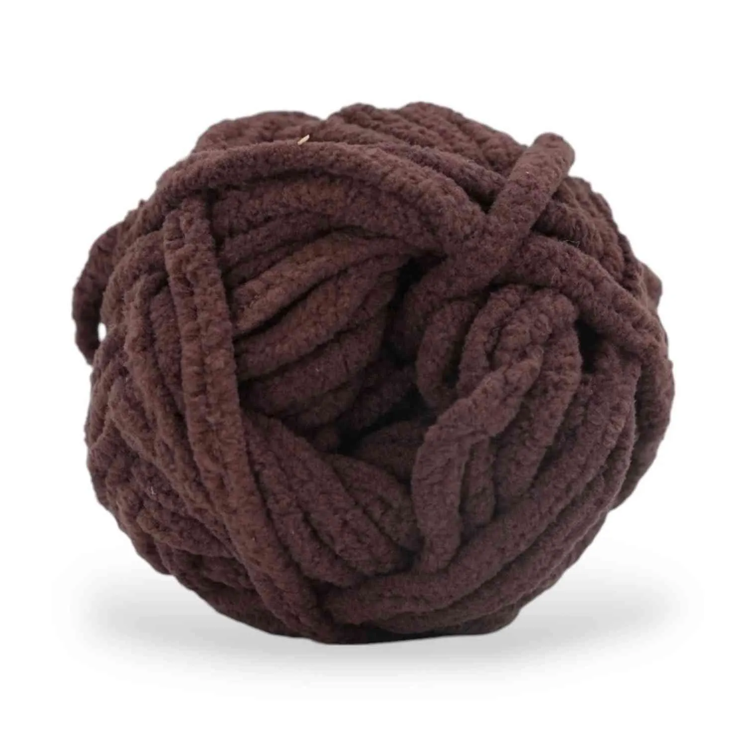 Super Bulky Chenille Yarn #6, 100g Velvet Soft No-Fray Yarn for Crocheting, 50+ Colors - Image 96