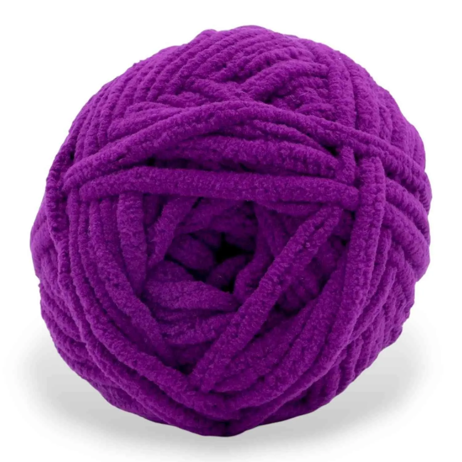 Super Bulky Chenille Yarn #6, 100g Velvet Soft No-Fray Yarn for Crocheting, 50+ Colors - Image 99