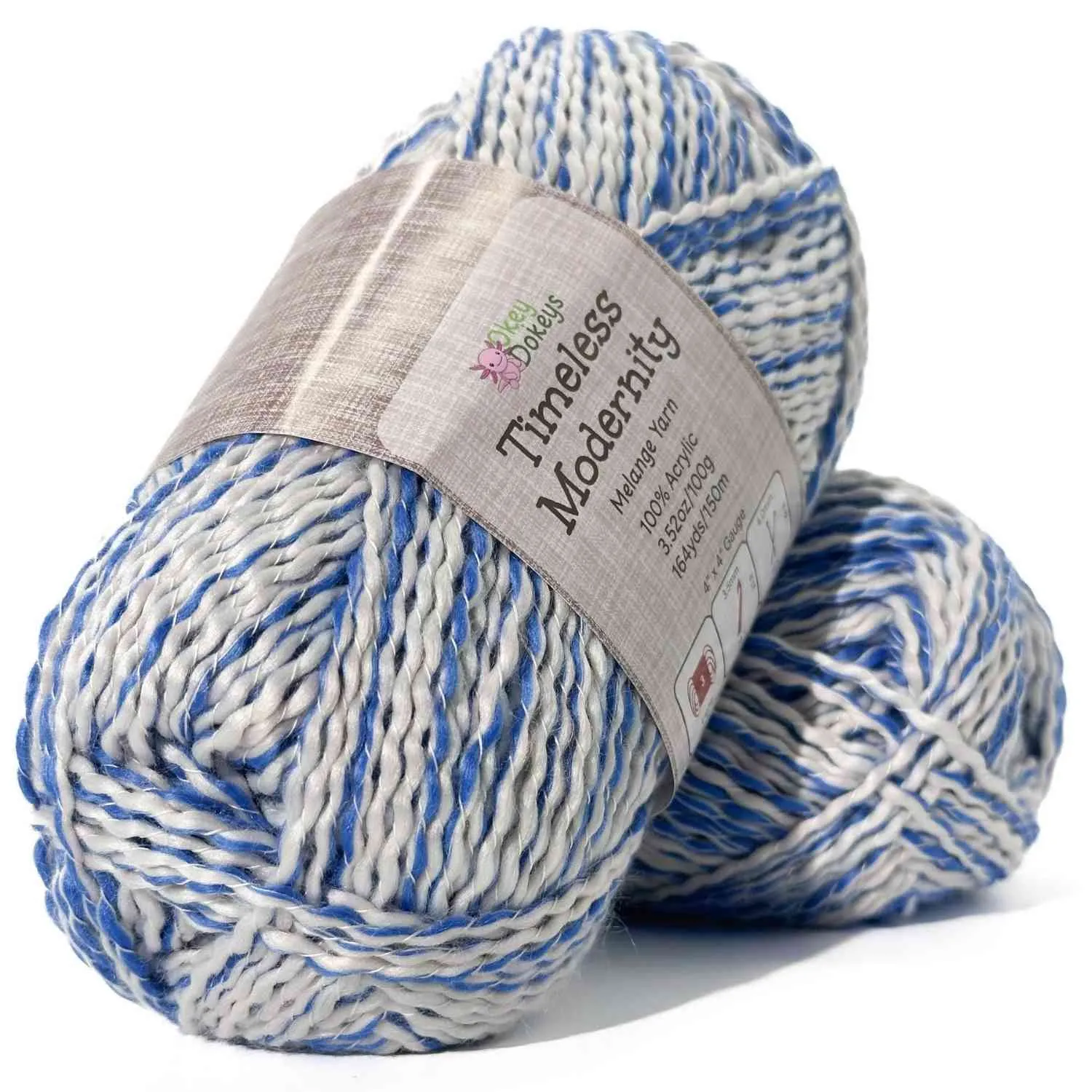 Timeless Modernity Sweater Like Acrylic Melange Yarn, 100g Light Weight - Image 10