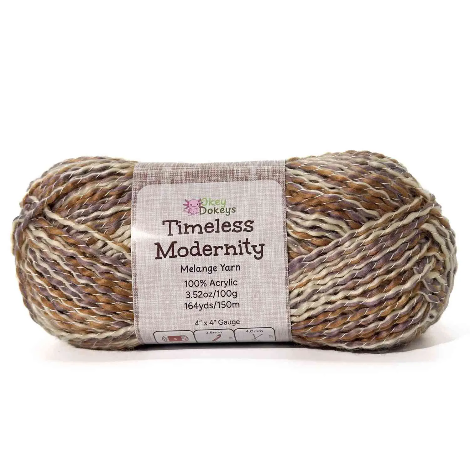 Timeless Modernity Sweater Like Acrylic Melange Yarn, 100g Light Weight - Image 12