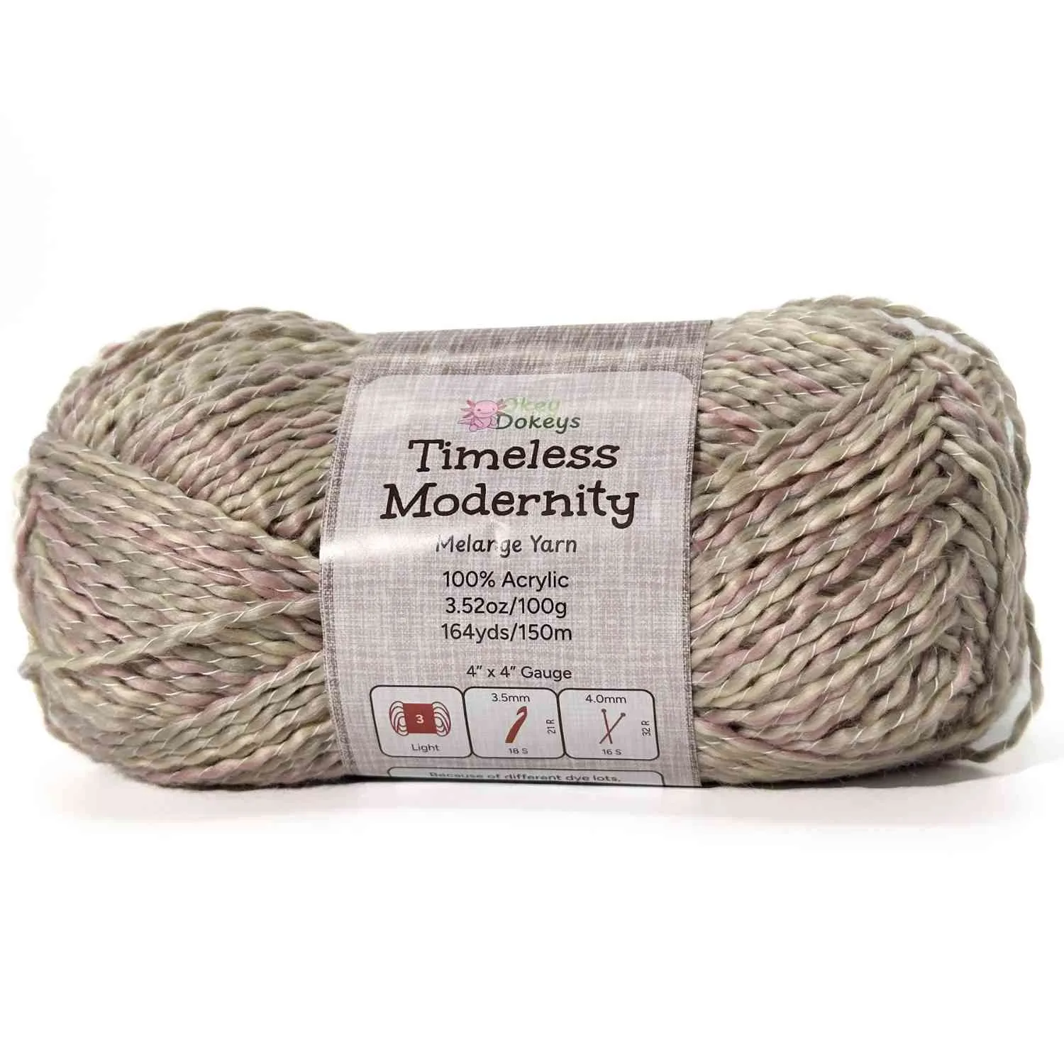 Timeless Modernity Sweater Like Acrylic Melange Yarn, 100g Light Weight - Image 30