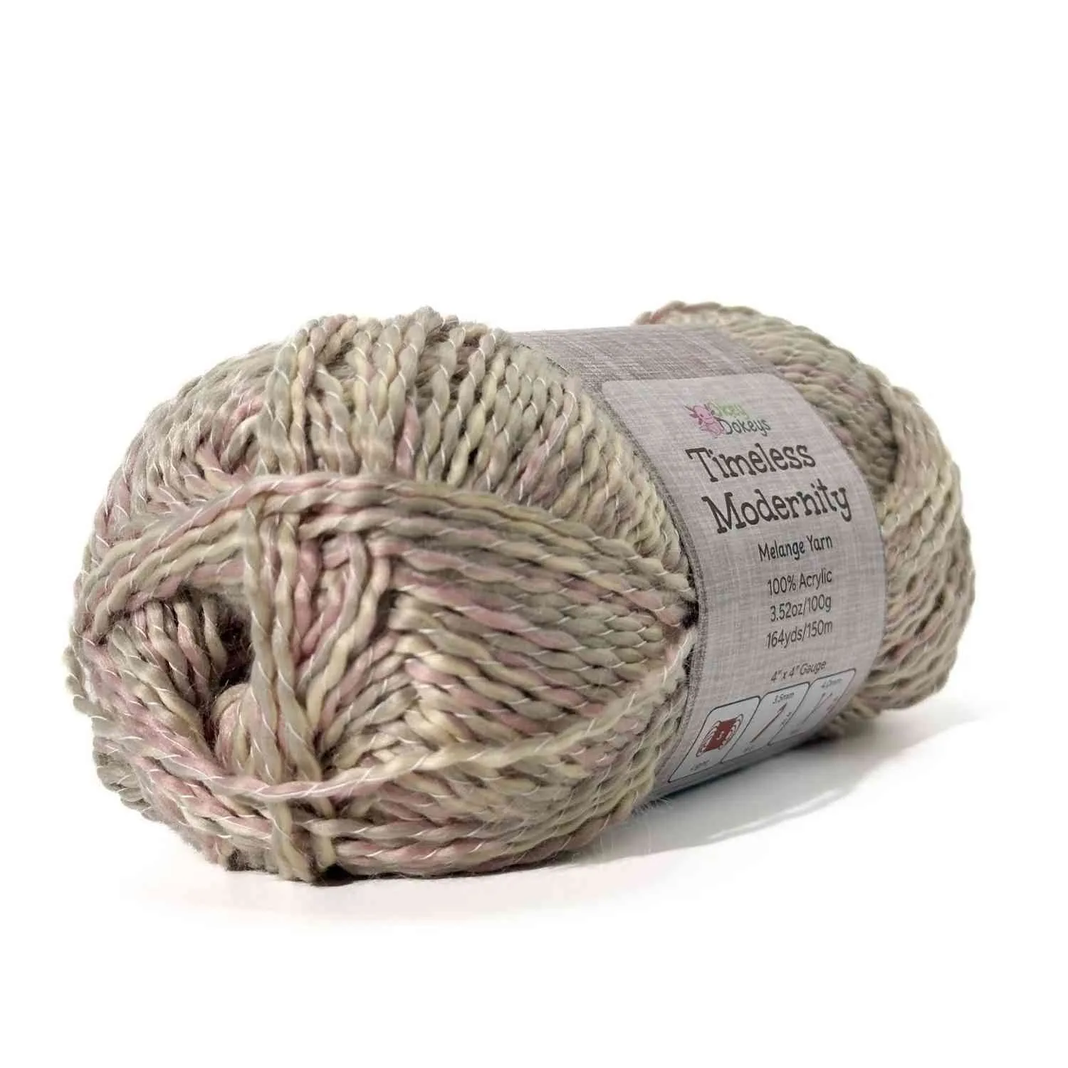 Timeless Modernity Sweater Like Acrylic Melange Yarn, 100g Light Weight - Image 31