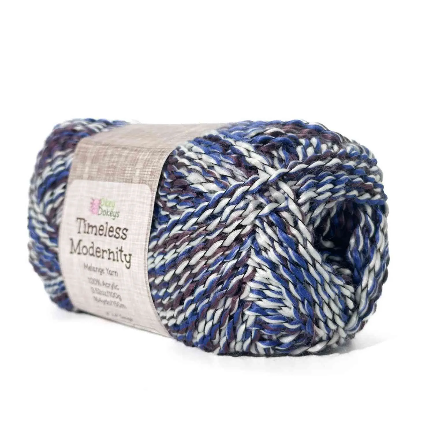 Timeless Modernity Sweater Like Acrylic Melange Yarn, 100g Light Weight - Image 42