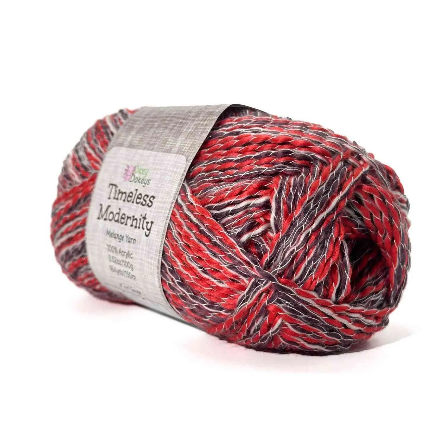 Timeless Modernity Sweater Like Acrylic Melange Yarn, 100g Light Weight - Image 46