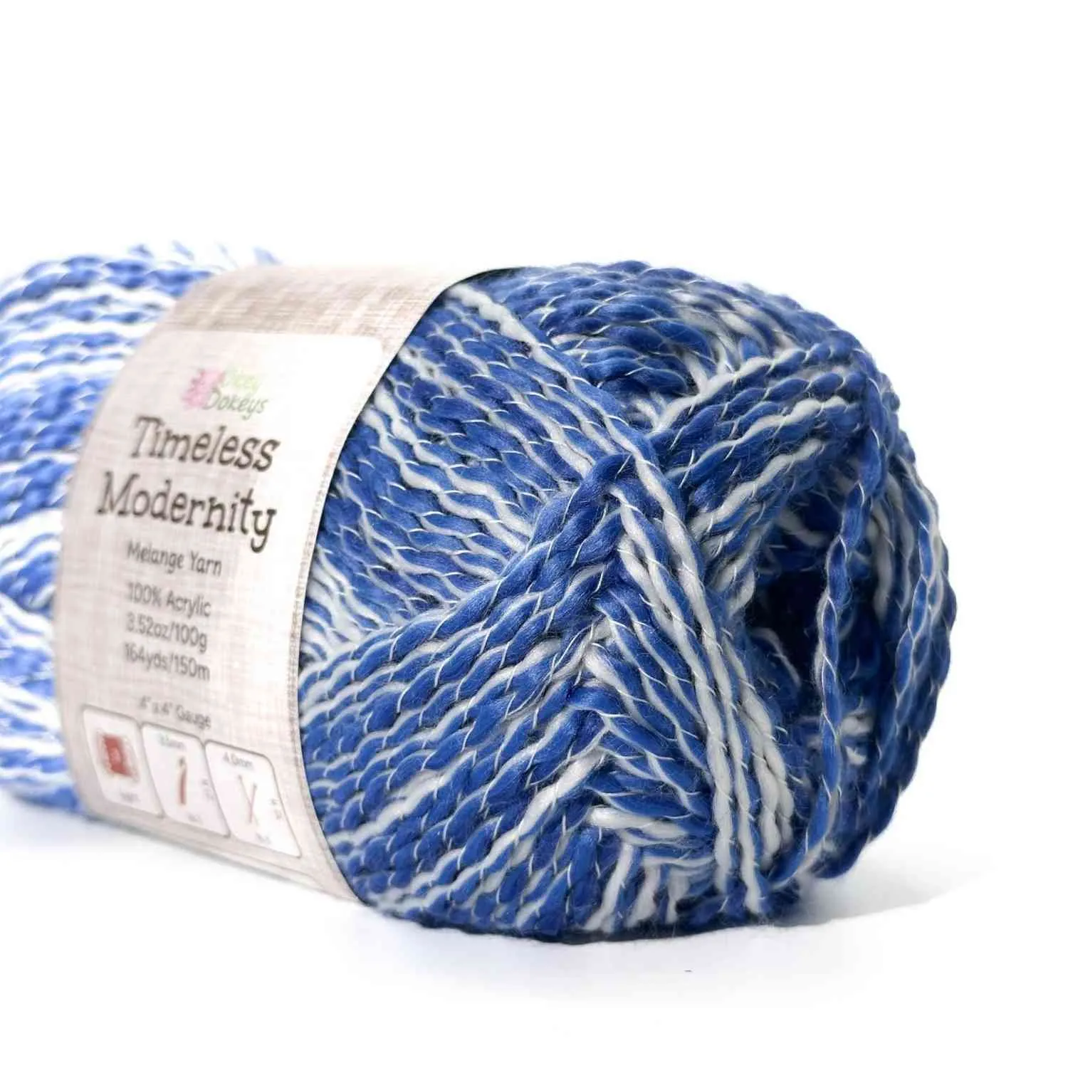 Timeless Modernity Sweater Like Acrylic Melange Yarn, 100g Light Weight - Image 50