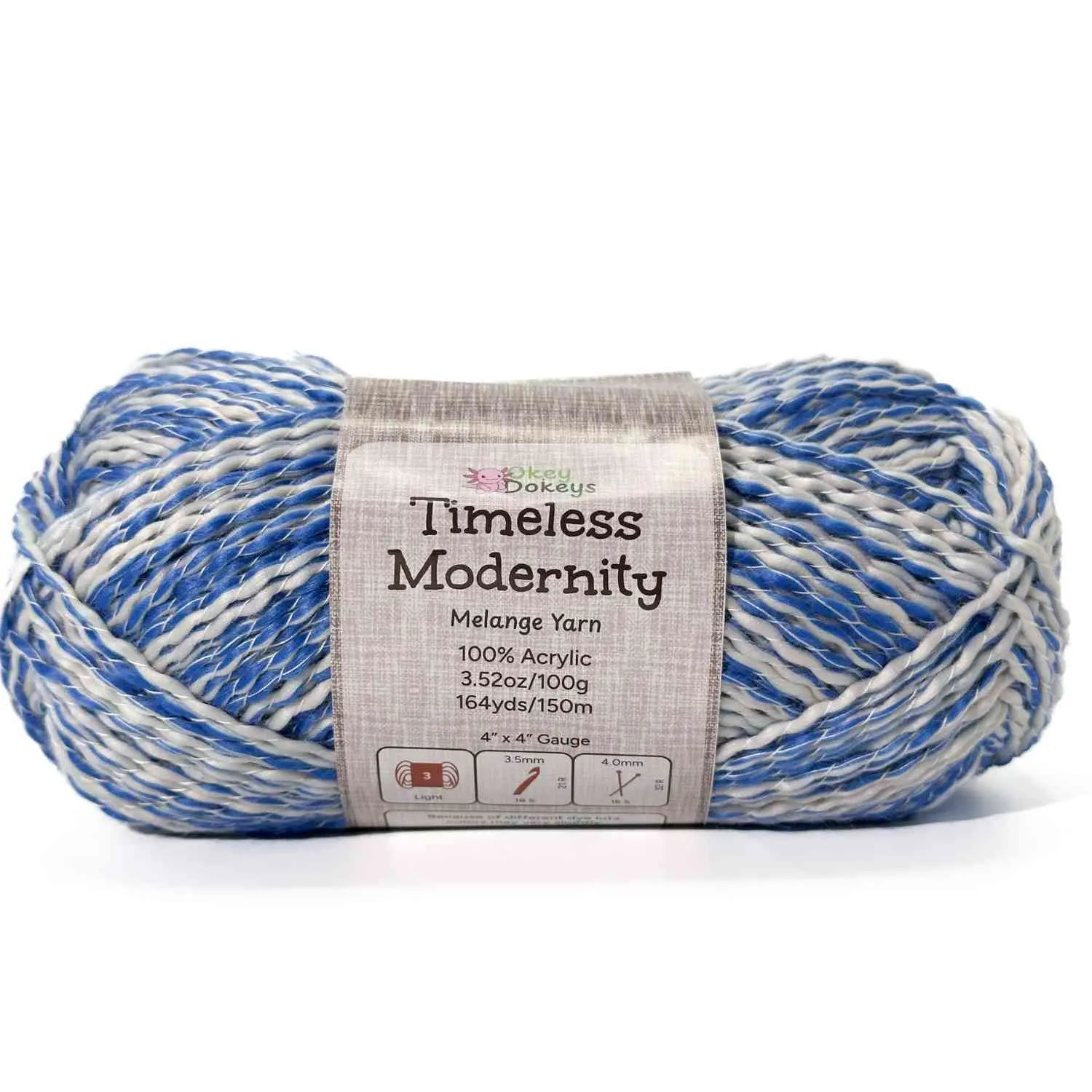 Timeless Modernity Sweater Like Acrylic Melange Yarn, 100g Light Weight - Image 7